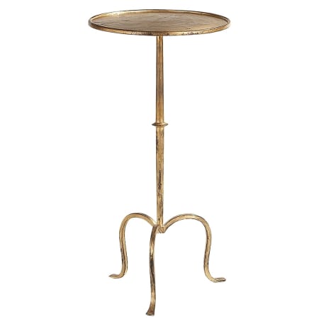 Visual Comfort Martini 12" Wide Metal End Table Gilded Iron