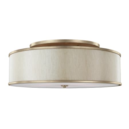 Visual Comfort Studio 5 Light 31" Wide Semi-Flush Drum Ceiling Fixture Sunset Gold