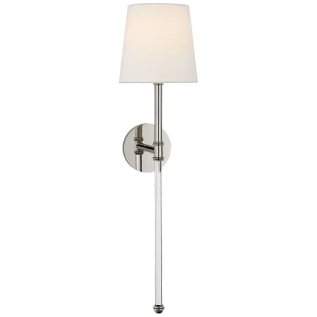 Visual Comfort Camille 29" Tall Wall Sconce Polished Nickel
