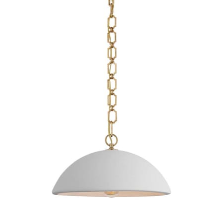 Visual Comfort Elliot 16" Wide Pendant Matte White