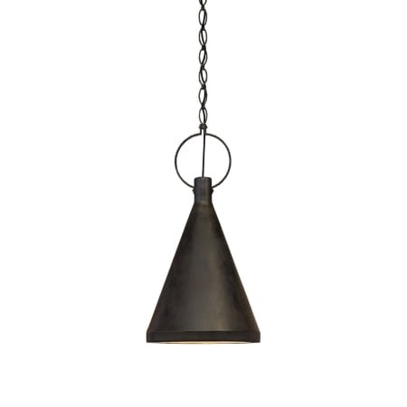 Visual Comfort Limoges 14" Wide Pendant Natural Rust