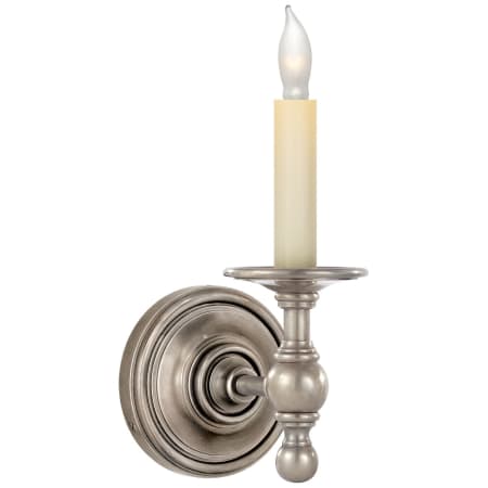 Visual Comfort Classic 4-1/2" Wide Wall Sconce Antique Nickel
