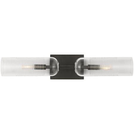 Visual Comfort Leano 2 Light 5" Wide Bath Bar Bronze