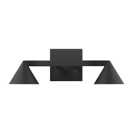 Visual Comfort Midrand 3 Light 6" Wide LED Vanity Light Nightshade Black