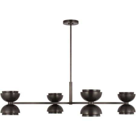 Visual Comfort Shanti 44" Wide LED Linear Chandelier Dark Bronze