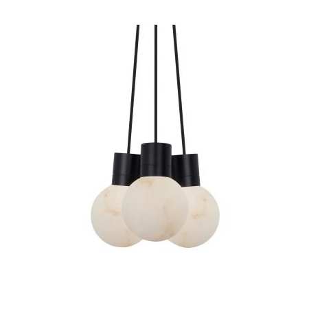 Visual Comfort Mina 9" Wide LED Multi Light Pendant Black