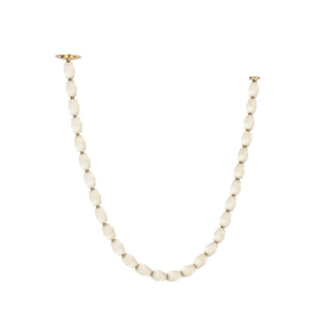 Visual Comfort Collier 2" Wide Linear Chandelier Bronze