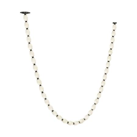 Visual Comfort Collier 2" Wide Linear Chandelier Bronze