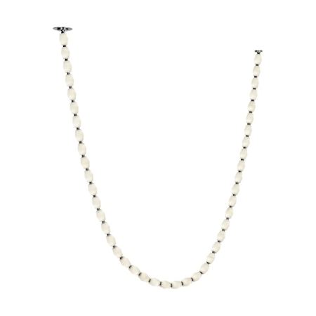 Visual Comfort Collier 2" Wide Linear Chandelier Bronze