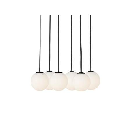 Visual Comfort Orbet 11" Wide LED Multi Light Pendant Nightshade Black