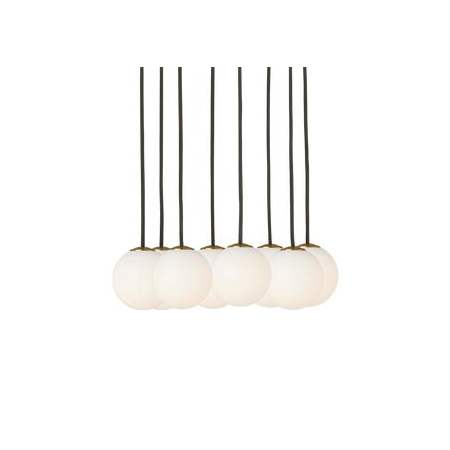 Visual Comfort Orbet 11" Wide LED Multi Light Pendant Hand Rubbed Antique Brass
