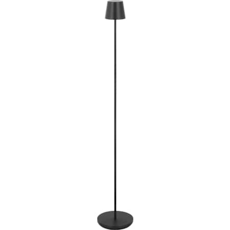 Visual Comfort Nevis 49" Tall Buffet Floor Lamp Black