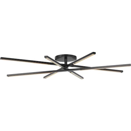 Visual Comfort Cityscape 48" Wide Semi-flush Ceiling Fixture Bronze