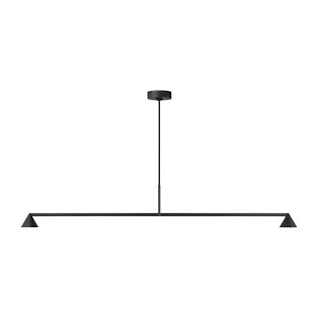 Visual Comfort Midrand 4" Wide LED Chandelier Nightshade Black