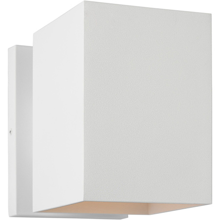 Visual Comfort Pohl 7" Tall Outdoor Wall Sconce with Durable StoneStrong Shade Outdoor Textured White