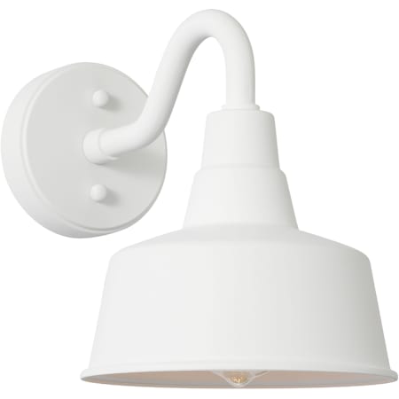 Visual Comfort Barn Light 10" Tall Outdoor Wall Sconce with Durable StoneStrong Shade Outdoor Textured White