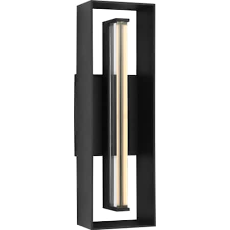 Visual Comfort Abner 24" Tall LED Wall Sconce Textured Black
