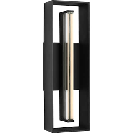 Visual Comfort Abner 30" Tall LED Wall Sconce Textured Black