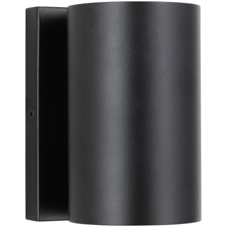 Visual Comfort Pressa 5" Tall LED Outdoor Wall Sconce Black