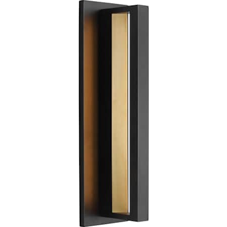 Visual Comfort Anton 15" Tall LED Outdoor Wall Sconce Black