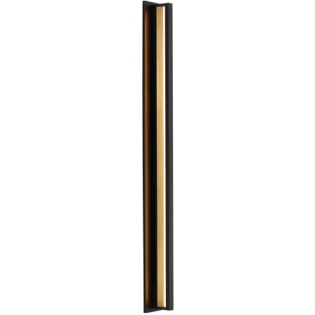 Visual Comfort Anton 48" Tall LED Outdoor Wall Sconce Black