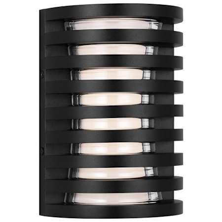 Visual Comfort Quoddy 9" Tall LED Outdoor Wall Sconce Outdoor Black