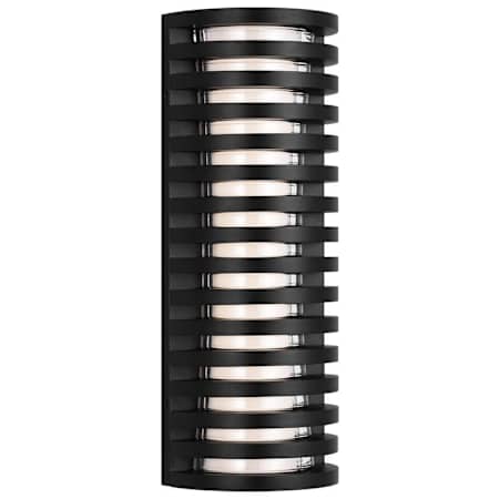 Visual Comfort Quoddy 16" Tall LED Outdoor Wall Sconce Outdoor Black