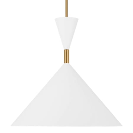 Visual Comfort Bodhi 24" Wide LED Pendant Burnished Brass