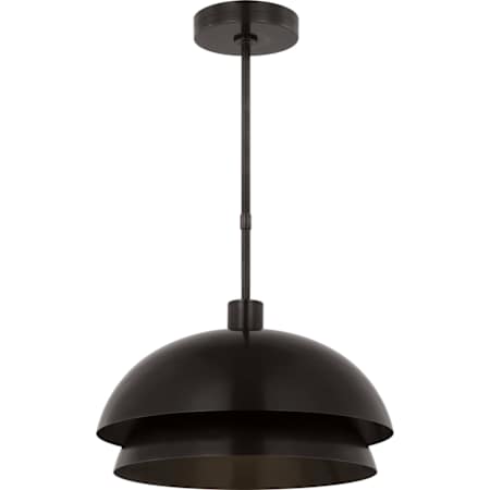 Visual Comfort Shanti 21" Wide LED Pendant Dark Bronze