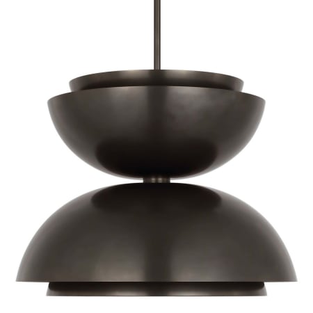 Visual Comfort Shanti 26" Wide LED Pendant Dark Bronze