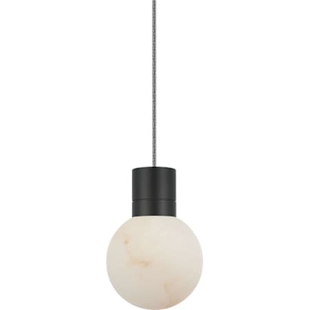 Visual Comfort Mina 5" Wide Mini Pendant Black