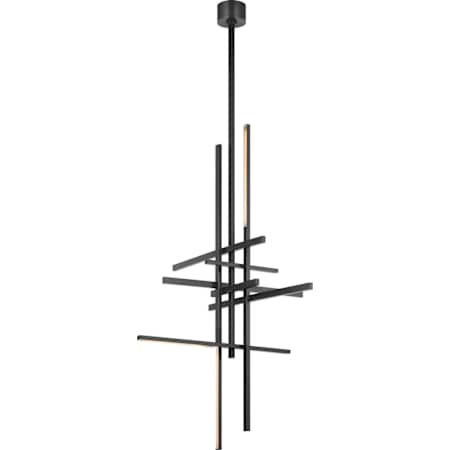 Visual Comfort Cityscape 31" Wide Pendant Bronze