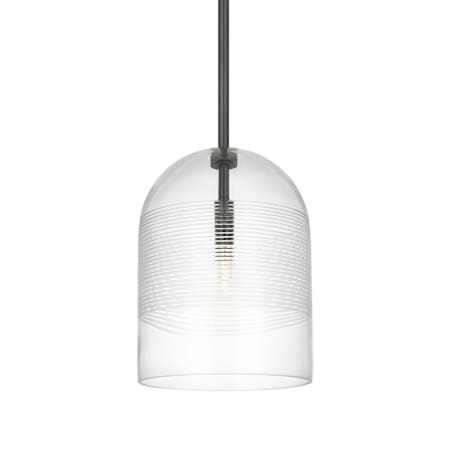 Visual Comfort Leano 10" Wide Pendant Bronze