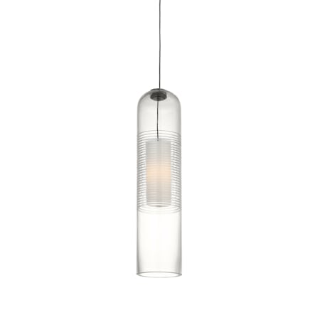 Visual Comfort Leano 4" Wide LED Mini Pendant Bronze