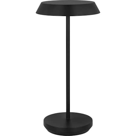 Visual Comfort Tepa 13" Tall LED Accent Table Lamp Black