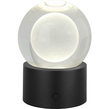 Visual Comfort Mina 6" Tall LED Accent Table Lamp Black