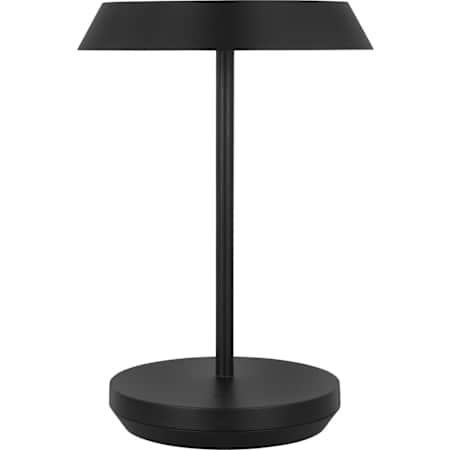 Visual Comfort Tepa 9" Tall LED Accent Table Lamp Black