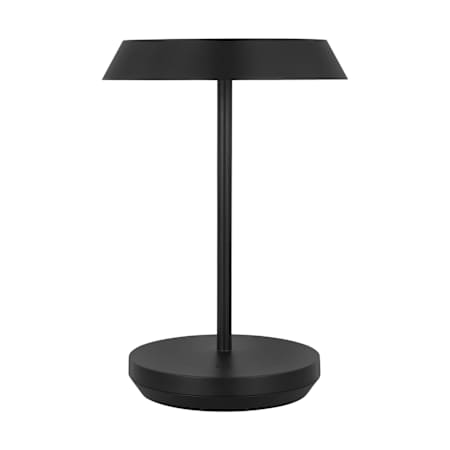Visual Comfort Tepa 9" Tall Buffet Table Lamp Black
