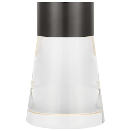 Visual Comfort Caspe 8" Tall LED Accent Table Lamp Bronze