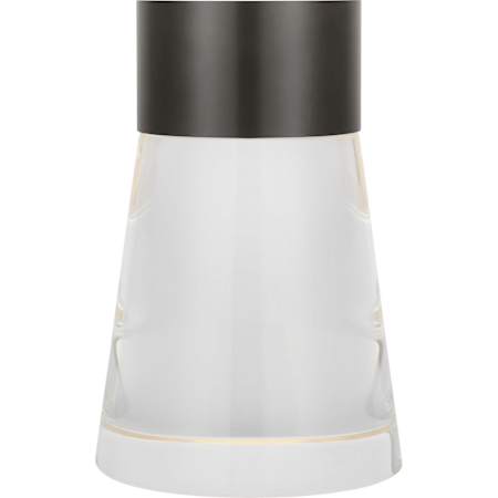 Visual Comfort Caspe 8" Tall LED Accent Table Lamp Bronze
