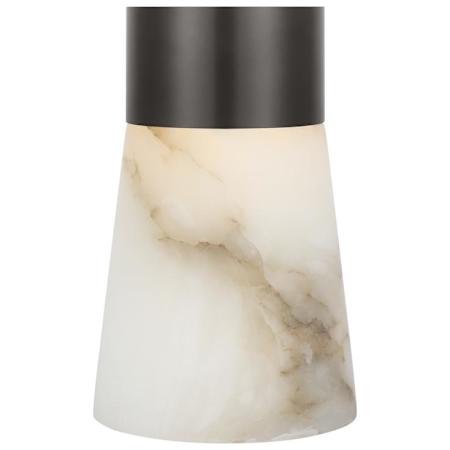 Visual Comfort Caspe 8" Tall LED Accent Table Lamp Bronze