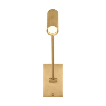 Visual Comfort Ponte 5" Tall LED Wall Sconce Natural Brass