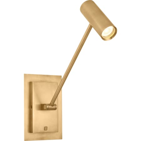Visual Comfort Ponte 5" Tall LED Wall Sconce Natural Brass