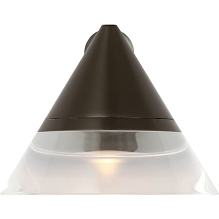 Visual Comfort Midrand 3" Tall LED Wall Sconce Bronze