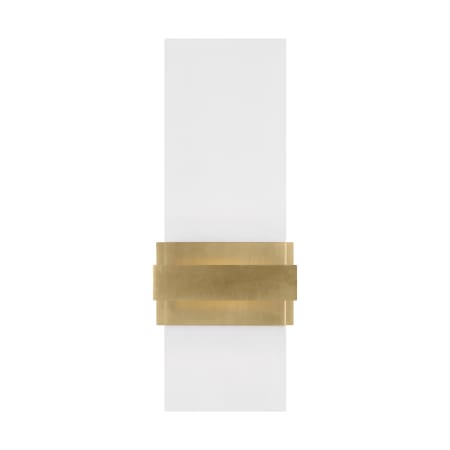Visual Comfort Flyta 13" Tall LED Wall Sconce with Shade Natural Brass