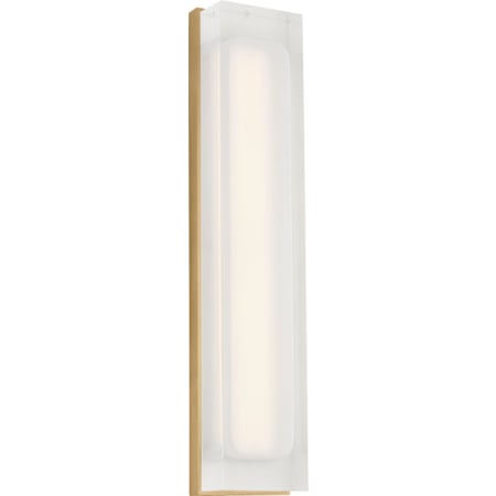 Visual Comfort Milley 21" Tall LED Wall Sconce Natural Brass