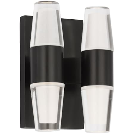Visual Comfort Lassell 4 Light 6" Tall LED Bathroom Sconce Dark Bronze