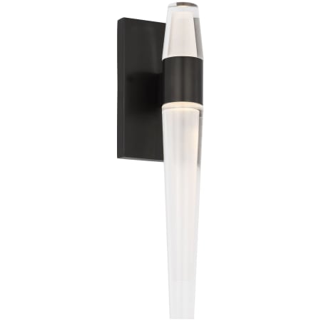 Visual Comfort Lassell 2 Light 11" Tall LED Bathroom Sconce Dark Bronze