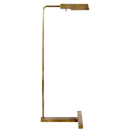 Visual Comfort William 41" Floor Lamp by J. Randall Powers Hand Rubbed Antique Brass