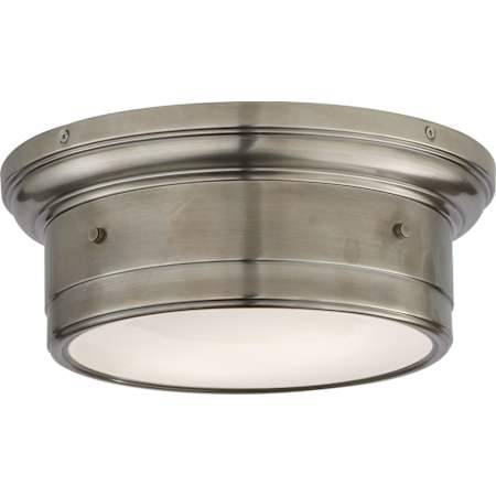 Visual Comfort Siena 11" Flush Mount by Studio VC Antique Nickel